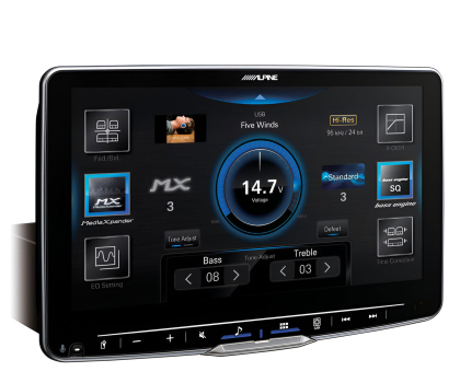 Stacja multimedialna Alpine iLX-F905D 9" 1-DIN CarPlay + Android Auto